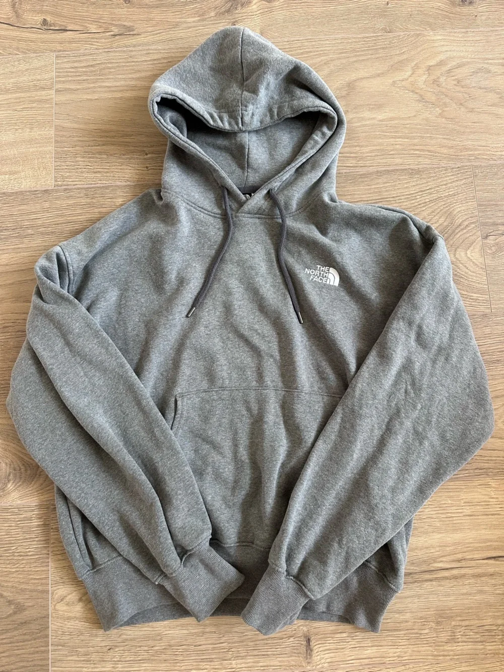 The North Face Men's Heather Grey Pullover Hoodie